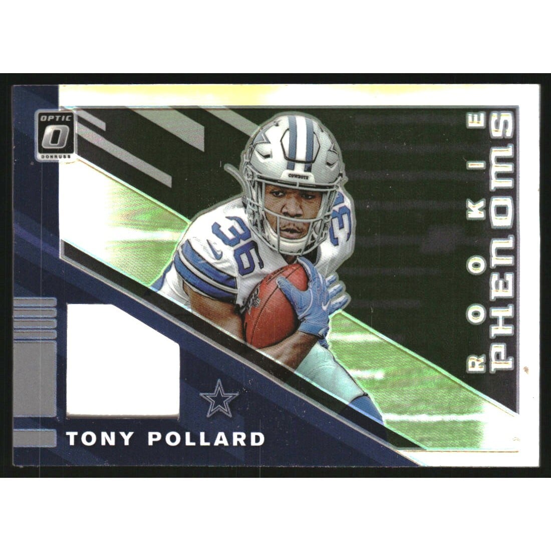 2019 Donruss Optic Rookie Phenoms Jerseys Horizontal #RP37 Tony Pollard