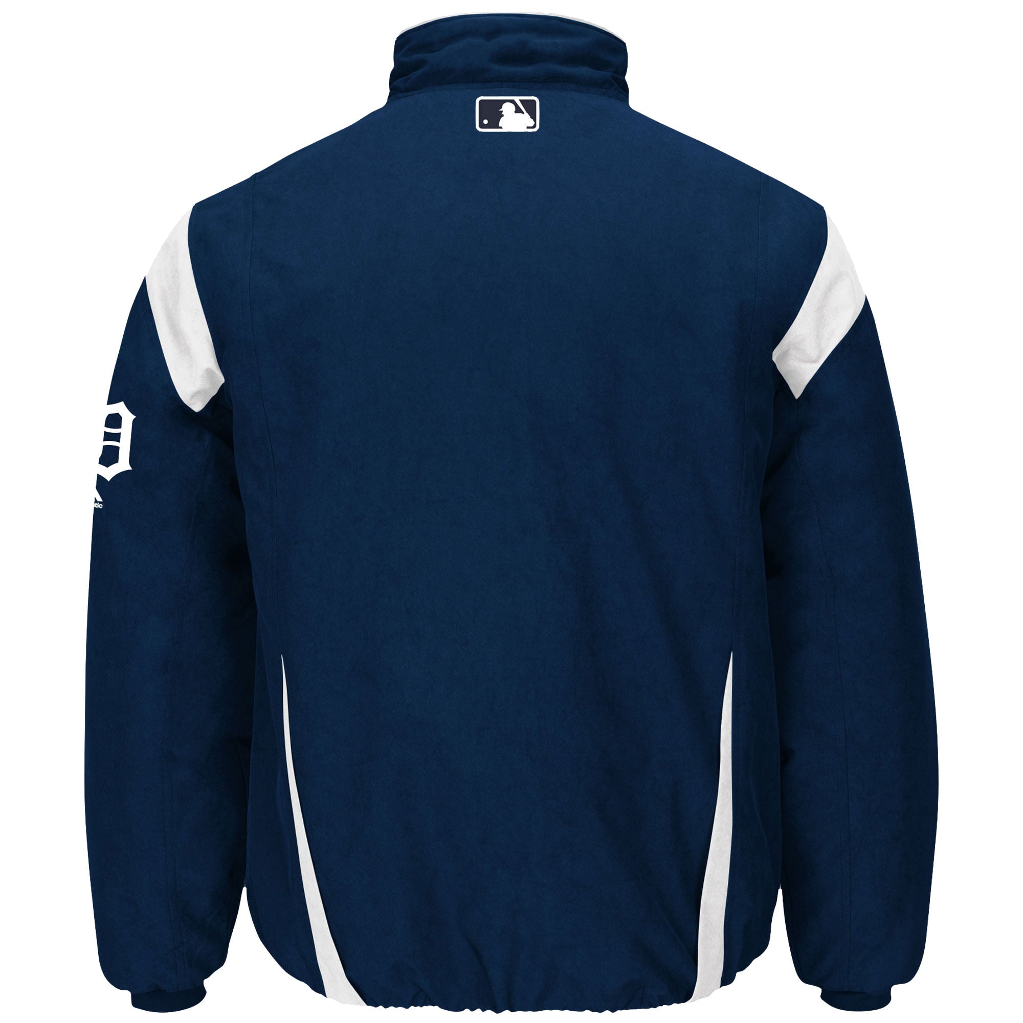 Majestics Detroit MLBジャケット Men's Detroit Tigers Majestic Navy On-Field Therma Base Thermal