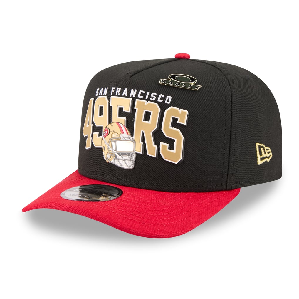 Men's San Francisco 49ers New Era x Oakley Black 9FIFTY A-Frame ...
