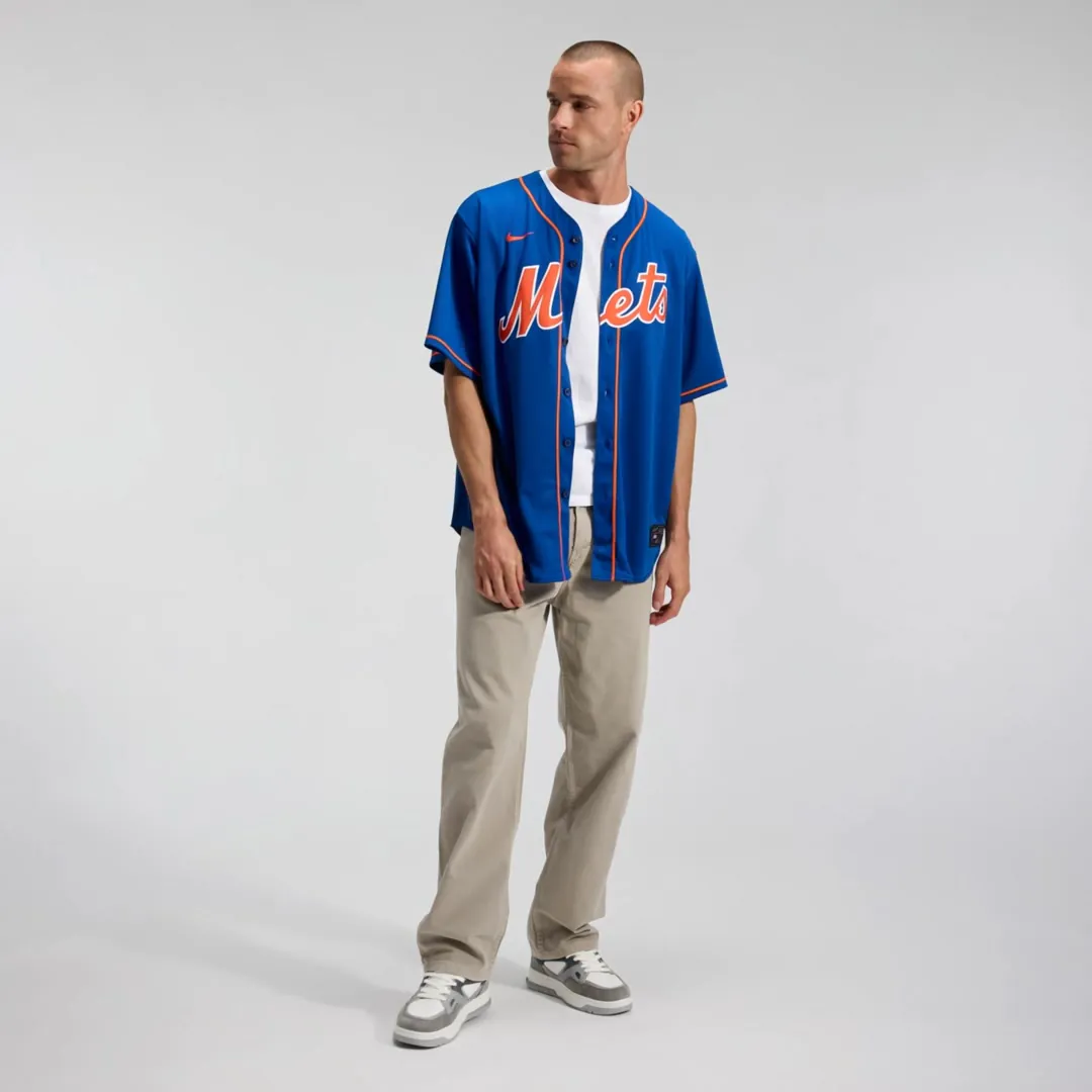 Men's New York Mets Francisco Lindor Nike Royal Alternate Replica